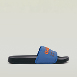 G-Star Raw Mens Cart V Slides In Black & Blue