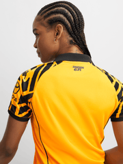 Kaizer Chiefs Kappa Ladies Home Jersey T-Shirts In Yellow