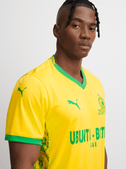 Puma Mens Sundowns FC Home Jersey In Yellow