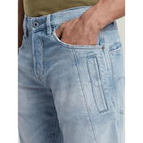 G-Star Raw Contor 3D Slim Worn Diaz Beach Blue