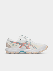 Asics Womens Gel-Netburner Academy White/Wild Blossom