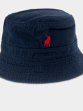 Polo Mens Sydney Twill Bucket Hat In Navy