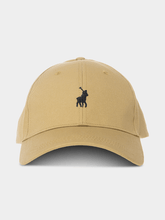 Polo Boys 6 Panel Kids Classic Peak Cap In Khaki