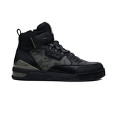 Replay Mens Astro Speed Camo Sneaker In Black And Grey