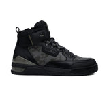 Replay Mens Astro Speed Camo Sneaker In Black And Grey