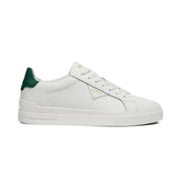 Replay Mens Evan Class Sneaker In White And Green