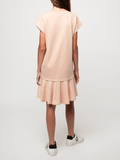 Polo Girls Emily Embroidered Dress Dusty Pink