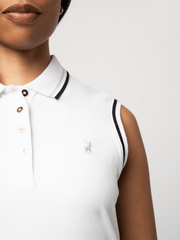 Polo Womens Macey SL Sports Golfers In White