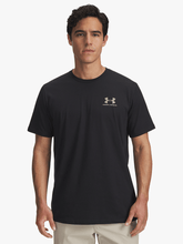 Under Armour Mens Sportstyle Left Chest T-Shirts In Black