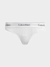 Calvin Klein Womens Thong In White
