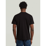 G-Star Raw Mens Script T-Shirt In Dark Black