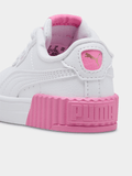 Puma Girls Carina 3.0 Jr Shoes White & Sweet Pink