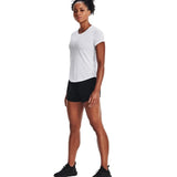 Under Armour Womens Streaker Short Sleeves T-Shirt In White