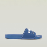 G-Star Raw Mens Slides In Blue and White