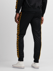 Kaizer Chiefs Kappa Banda Rastoria Mens Track Pants In Black