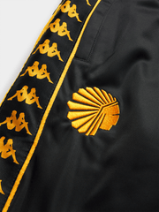 Kaizer Chiefs Kappa Banda Rastoria Mens Track Pants In Black