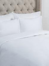 Tensel Silky Cotton 300T Duvet Covers In White