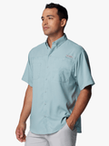 Columbia Mens Tamiami Ii Shirt In Blue