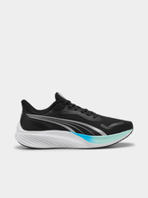 Puma Mens Pounce Lite Sneakers In Black/Mint/Blue