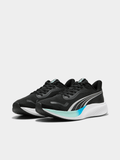 Puma Mens Pounce Lite Sneakers In Black/Mint/Blue