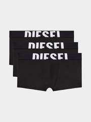Diesel Mens Umbx-Damien 3 Pack Underwears In Black