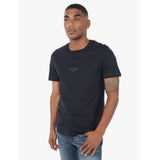 Guess Mens Aidy Cn Short Sleeves T-Shirt In Navy
