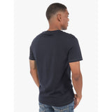 Guess Mens Aidy Cn Short Sleeves T-Shirt In Navy