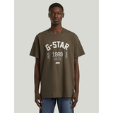 G-Star Raw 89 Back T-Shirts In Green