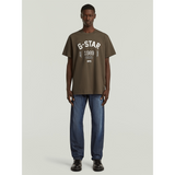 G-Star Raw 89 Back T-Shirts In Green