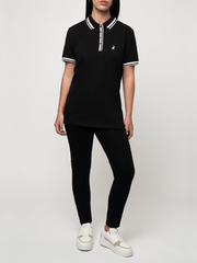 Polo Womens Makena Tipped Golfers In Black