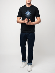 Polo Mens HD Print T-Shirt In Navy