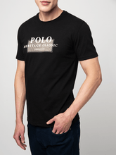 Polo Mens Printed Graphic T-Shirt In Black