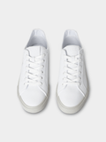 Polo Mens Basic PU Sneakers In White