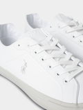 Polo Mens Basic PU Sneakers In White
