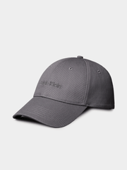 Calvin Klein Mens Embroidered Logo Baseball Cap In Grey
