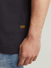 G-Star Raw 89 Back T-Shirts In Black