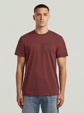 G-Star Raw Mens Studio Arms T-Shirt In Port Red