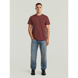 G-Star Raw Mens Studio Arms T-Shirt In Port Red