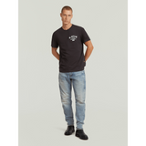 G-Star Raw Mens Studio Arms T-Shirt In Dark Black