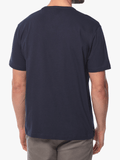 Jeep Mens Oversixed Pocket T-Shirt In Navy