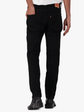 Levis Mens Skinny Jeans In Black