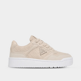 Guess Ladies Miram 9 Sneakers In Ivory