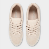 Guess Ladies Miram 9 Sneakers In Ivory