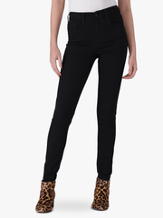 Levis Womens Hirise Super Skinny Jeans In Black