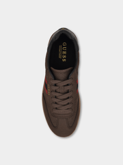 Guess Mens Kloane Sneakers In Brown