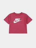 Nike Girls Club Boxy T-Shirt In Sweet
