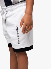 Polo Boys Dave Sport Shorts In White