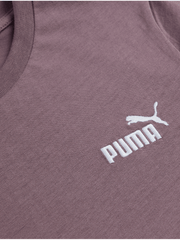 Puma Womens Essential Small Logo T-Shirt In Raison