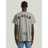 G-Star Raw Mens Flock Back Losee T-Short In Grey