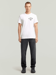 G-Star Raw Mens Studio Arms T-Shirt In White